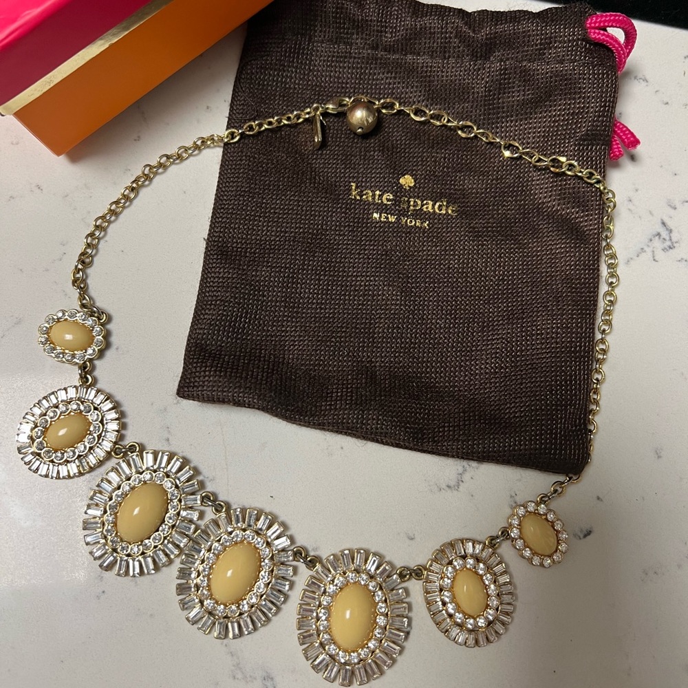 kate spade Oval Drop Necklace